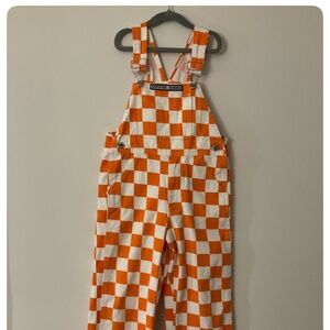 Orange & White Checkered Tennessee Youth Game Bibs